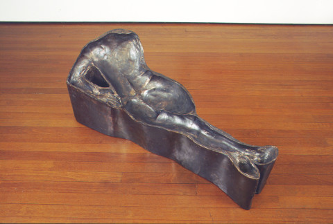 Julie Rrap Untitled (after Manet’s ‘Olympia’), 2002; bronze; 1 piece; 58 x 135 x 55 cm (overall); Edition of 3; enquire