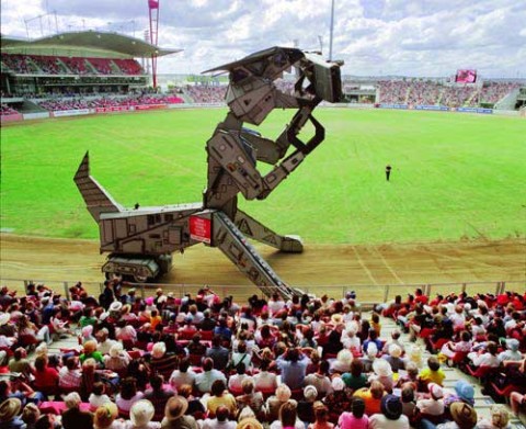 Anne Zahalka Robosaurus, 1999; type C photograph; 115 x 145 cm; Edition of 12; enquire