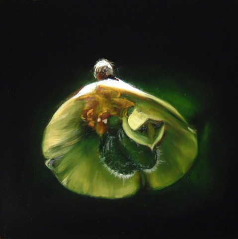 Louise Hearman Untitled #1110, 2005; oil on masonite; 61 x 61 cm; enquire