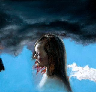 Louise Hearman Untitled #1282, 2009; oil on masonite; 61 x 63.5 cm; enquire