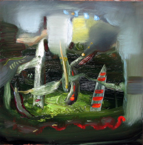 Louise Hearman Untitled #1131, 2005; oil on masonite; 31 x 31 cm; enquire