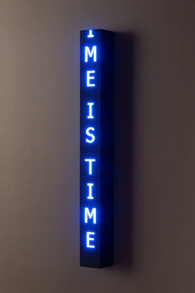 Julie Rrap Oracle, 2026; led sign; 161 x 17 x 17 cm; enquire