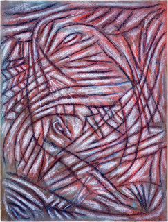 Marion Borgelt #XIII, 1985; from the series A Link Between the Two; pastel on paper; enquire