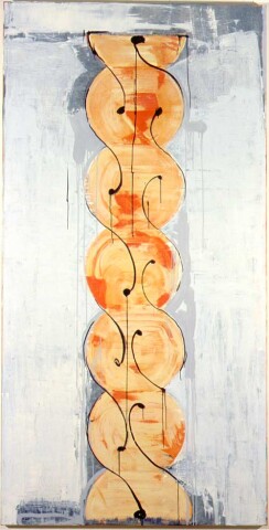 John Firth-Smith Move, 2001; Oil on linen; 8 ft x 4 ft; enquire