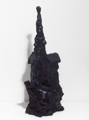 Linda Marrinon Detail of St. Mary's Cathedral, Sydney, 1998; from the series Sculpture For The Home; Terracotta tinted to resemble bronze; 29 x 12 x 13 cm; enquire