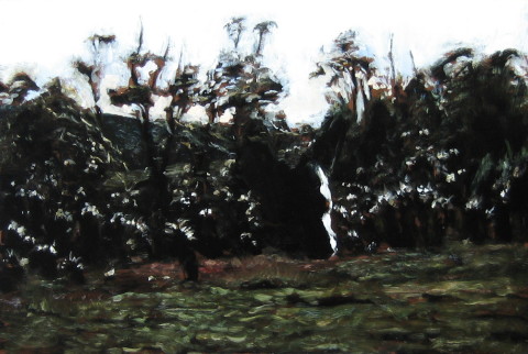 Louise Hearman Untitled #1129, 2005; oil on masonite; 61 x 92 cm; enquire