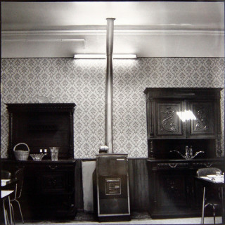 Bill Culbert Chimney Light, Les Geraniums, France, 1976; silver gelatin prints; 40.5 x 40.5 cm; Edition of 25; enquire