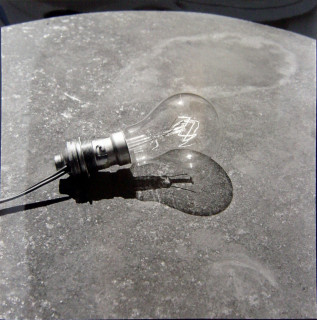 Bill Culbert Lit Bulb, France, 1990; silver gelatin prints; 40.5 x 40.5 cm; Edition of 25; enquire