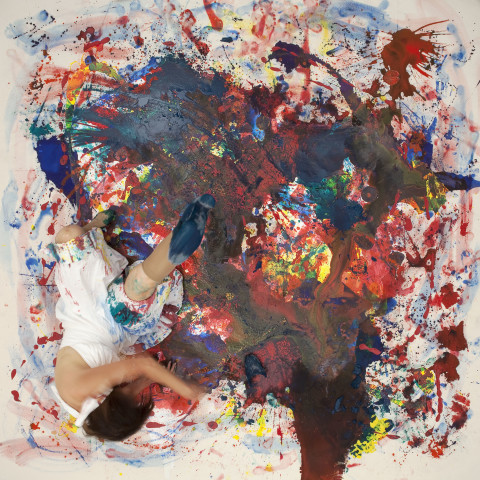 Julie Rrap Loaded: Green #1, 2012; digital print face mounted on perspex ; 126 x 126 cm; Edition of 3 + AP 2; enquire