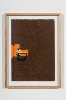 Callum Morton Door #12, 2026; pencil and gouache on paper; 42 x 30 cm; enquire