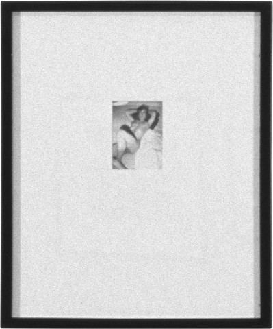 Robert Mapplethorpe Sam Wagstaff, 1973; Polaroid; 11 x 9 cm; enquire