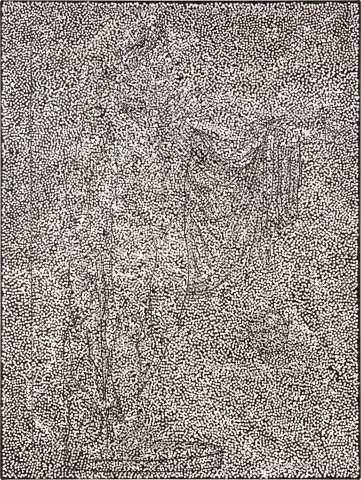 Daniel Boyd Untitled (NAACSHS), 2022; oil, acrylic, charcoal, pastel and archival glue on linen; 122.5 x 92 cm; more info; enquire