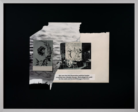 Brook Andrew This year, Aboriginal Princess..., 2020; C-Type hand printed metallic photograph; 129 x 159 cm; Edition of 3 + 2 APs; more info; enquire