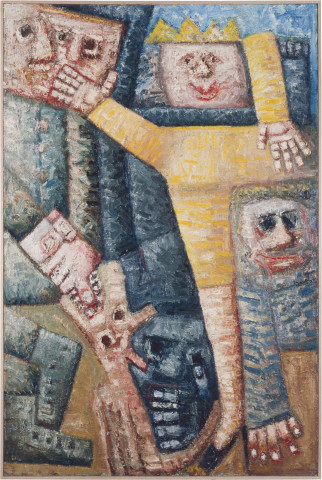 Keith Looby Granolan's Dingo Royale, 1982; oil on canvas; 183 x 122 cm; enquire