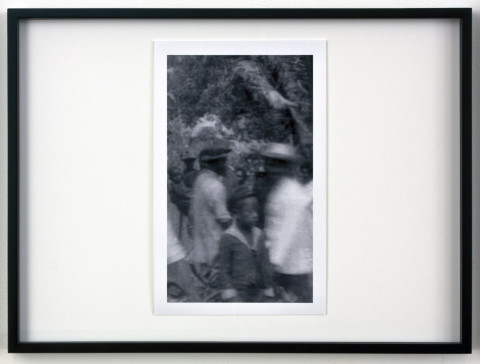 Destiny Deacon and Virginia Fraser Untitled, 2011; assemblage, black and white inkjet prints ; 53 x 71 cm (framed); Edition of 5 + AP 2; enquire