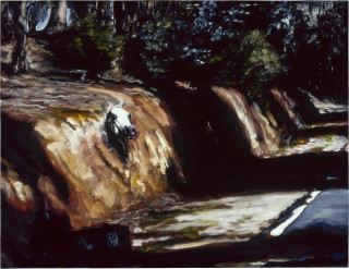 Louise Hearman Untitled #  980, 2002; oil on masonite; 61 x 79 cm; enquire