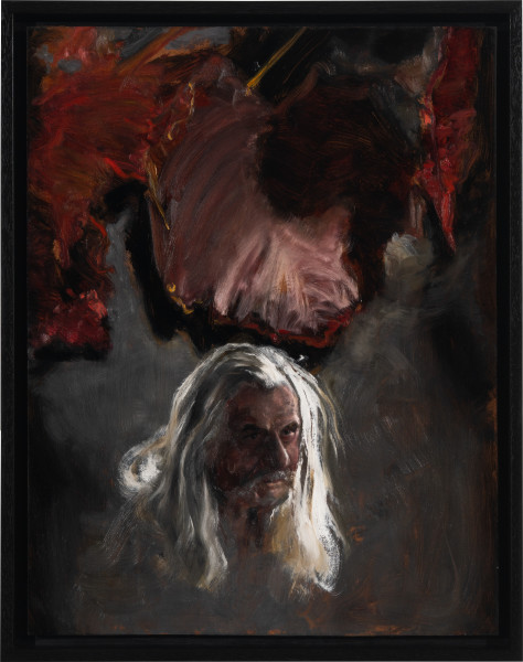 Louise Hearman Untitled #1546, 2024; oil on masonite; 61 x 47 cm; enquire