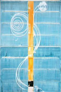 John Firth-Smith Aloft, 2004; oil on linen; 366 x 244 cm; two panels; enquire