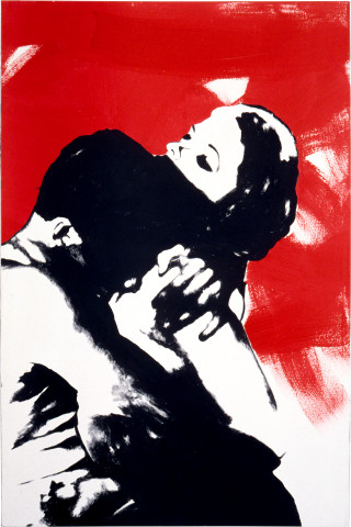 Maria Kozic Clutch 4, 1984; acrylic on canvas; 137 x 90.5 cm; enquire