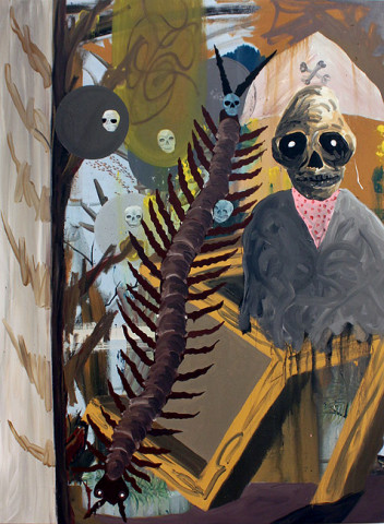 David Griggs Frat of the Obese 9, 2011; acrylic on canvas; 183 x 137 cm; enquire