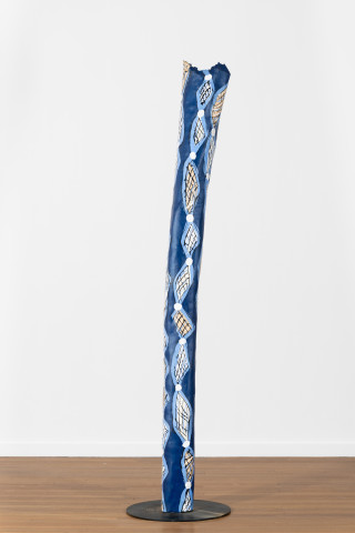 Dhambit Munuŋgurr Gurtha, 2024; 9071-24; acrylic on wood; 251 x 21 x 21 cm; enquire