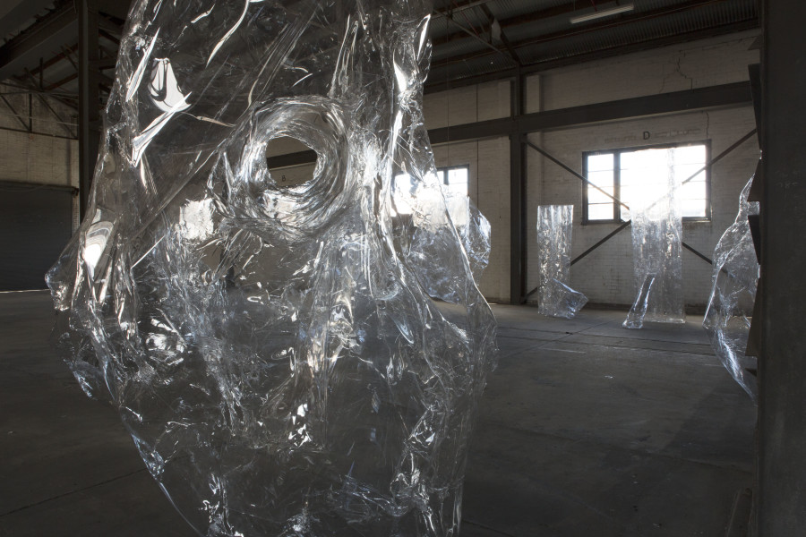 Mikala Dwyer The Hollows (detail), 2014; PETG; dimensions variable; enquire