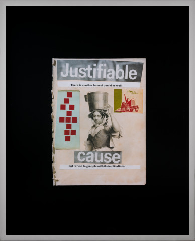 Brook Andrew This year, justifiable cause..., 2020; C-Type hand printed metallic photograph; 159 x 129 cm; Edition of 3 + 2 APs; more info; enquire
