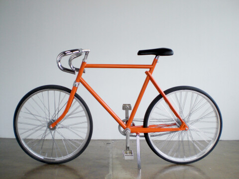 James Angus Bicycles, 2007; metal, rubber, paint; 108 x 54 x 182 cm; enquire