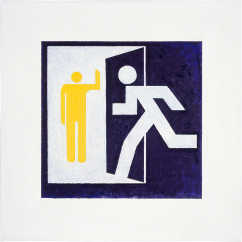 Gunter Christmann untitled, 1992; oil on canvas; 61 x 61 cm; enquire