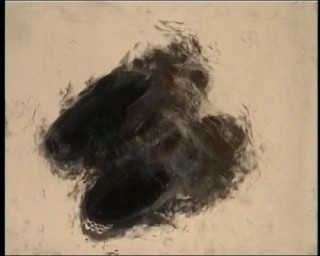 Julie Rrap Ice Shoe, 1999; duration 1:01 minutes; Edition of 9; enquire