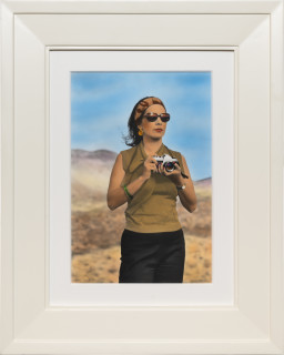 Tracey Moffatt Self Portrait, 1999; handcoloured photograph; 33.5 x 22 cm; Edition of 10 + AP 5; enquire