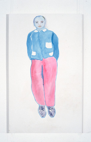Angela Brennan Tony Clark as a portrait, 1994; oil on canvas; 152 x 92 cm; enquire