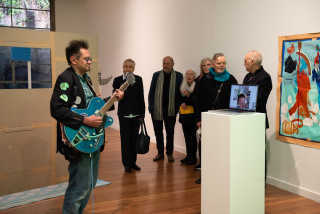 A Constructed World Sending Transmission: From Cabine Téléphonique, Bordeaux, 2026; performance; with Jules Bernagaud, Michele Robecchi and David Suyasa; enquire