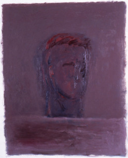 Kristine Rose Portraits, 1987; oil on Stonehenge; 73 x 56 cm; enquire