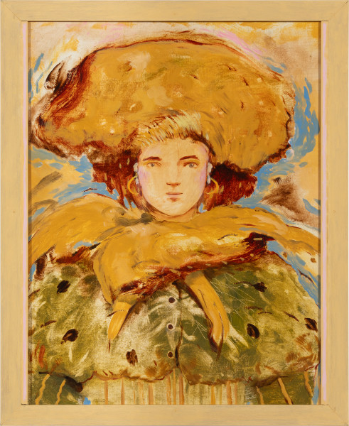Linda Marrinon Painting No. 2, 2026; oil on canvas; 64 x 52 cm; enquire