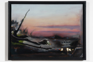 Louise Hearman Untitled #1560, 2025; oil on masonite; 45 x 61 cm; enquire