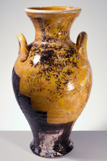 Victor Rubin Step Pyramid in the Making, 1987; glazed earthenware; enquire