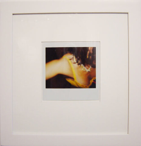 Tracey Emin ROTHKO POLAROIDS (detail), 2004; 12 framed Polaroid photographs and ink on A4 paper; 10 x 10 cm (each Polaroid) and 26.5 x 25.5 cm (each Polaroid frame); enquire