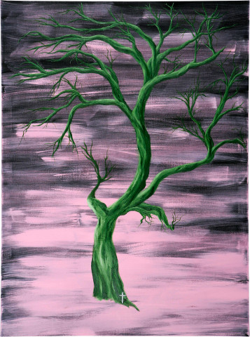 Nell The Shadowless Tree, 2005; acrylic on canvas; 137 x 101.5 cm; enquire