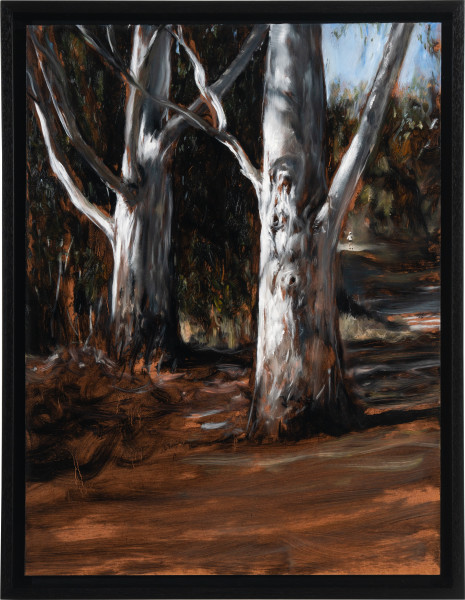 Louise Hearman Untitled #1557, 2025; oil on masonite; 61 x 46 cm; enquire