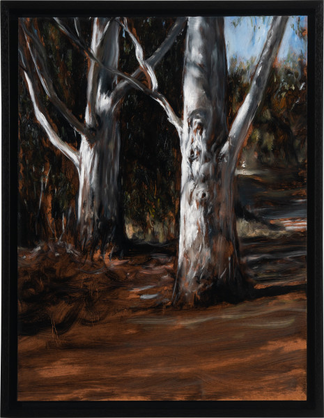 Louise Hearman Untitled #1557, 2025; oil on masonite; 61 x 46 cm; enquire