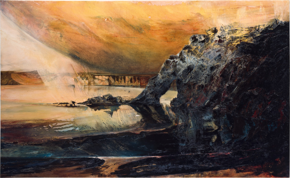 Mandy Martin, Folly, 1988; oil on canvas; 280 x 445 cm
