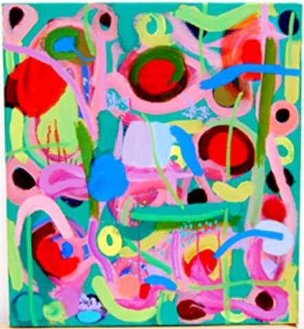 Angela Brennan Everynight about this time V, 2001; Oil on linen; 66 x 60 cm; enquire