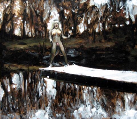 Louise Hearman Untitled #1108, 2004; oil on masonite; 53 x 61 cm; enquire