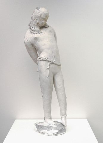 Linda Marrinon Captive native, 2005; plaster; 66 x 18 x 15 cm; enquire
