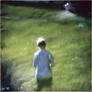 Louise Hearman Untitled #  912, 2002; oil on masonite; 30 x 30 cm; enquire