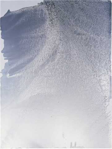 Dale Frank The Sound of Balls Dropping, 1996; aluminium on linen; 260 x 200 cm; enquire
