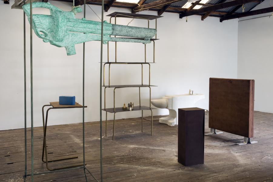 Studio view, Hany Armanious, Works for The Golden Thread, 54th International Art Exhibition, Venice Biennale, 2011