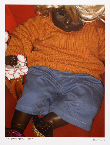 Destiny Deacon Ill gotten gains, 2009; Inkjet print from digital image on archival paper; 86 x 66 cm; Image size: 60 x 45 cm; Edition of 5 + 2 APs; enquire