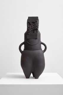 Renee So Bellarmine XVI, 2016; stoneware; 49 x 23 x 19 cm; enquire